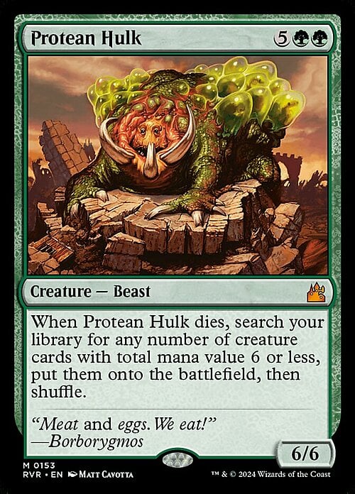 Protean Hulk Card Front
