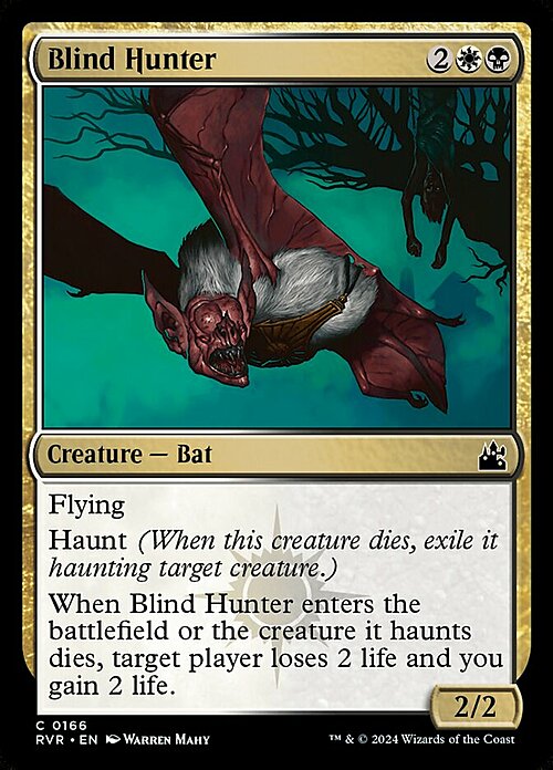 Blind Hunter Card Front