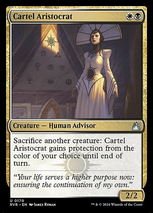Cartel Aristocrat Card Front
