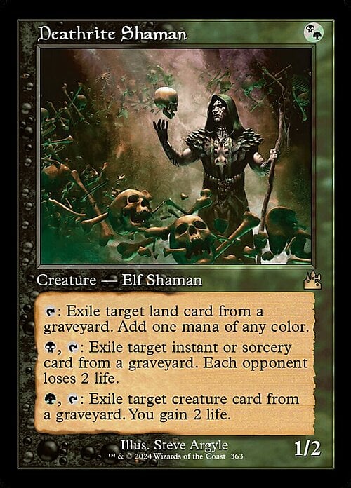 Deathrite Shaman Card Front