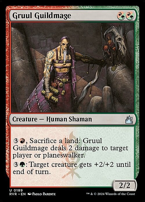 Gruul Guildmage Card Front