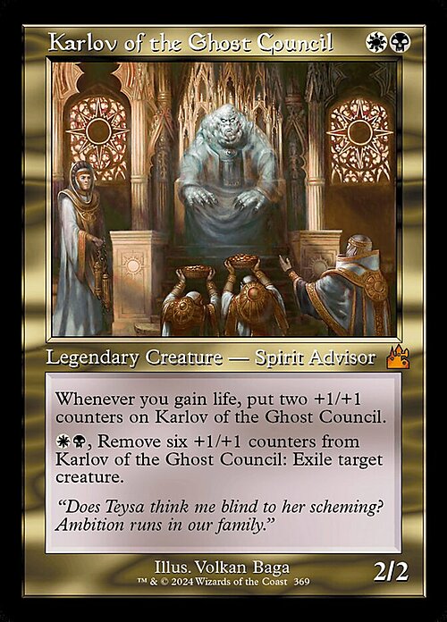 Karlov of the Ghost Council Card Front