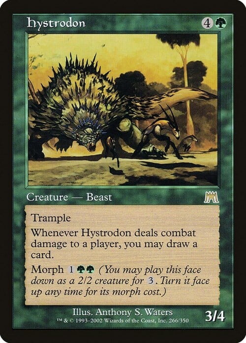 Hystrodon Card Front