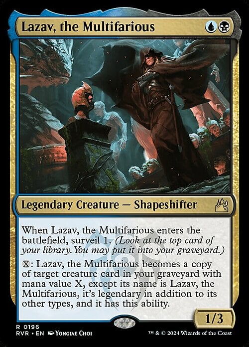 Lazav, the Multifarious Card Front