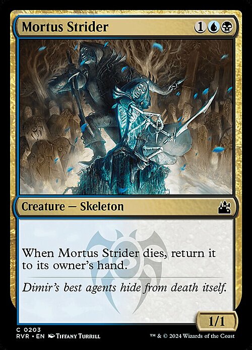 Mortus Strider Card Front