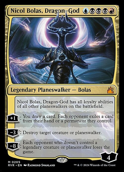 Nicol Bolas, Dragon-God Card Front