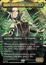 Savra, Regina dei Golgari