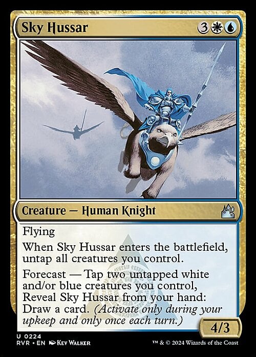 Sky Hussar Card Front
