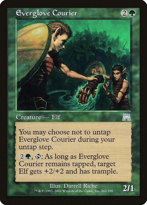 Everglove Courier Card Front