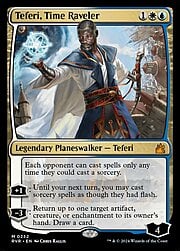 Teferi, manipulador del tiempo