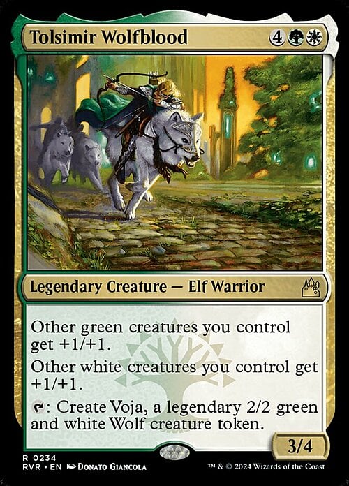 Tolsimir Wolfblood Card Front