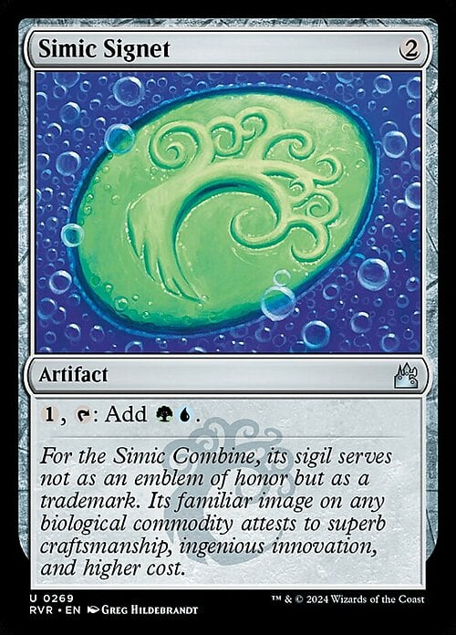 Simic Signet Card Front