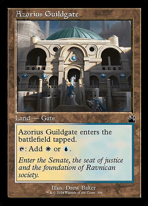 Azorius Guildgate Card Front