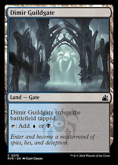 Dimir Guildgate Card Front
