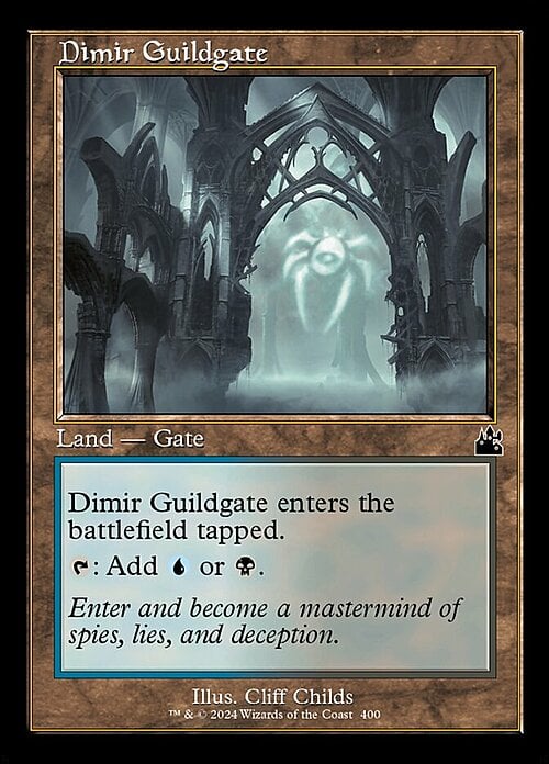 Dimir Guildgate Card Front