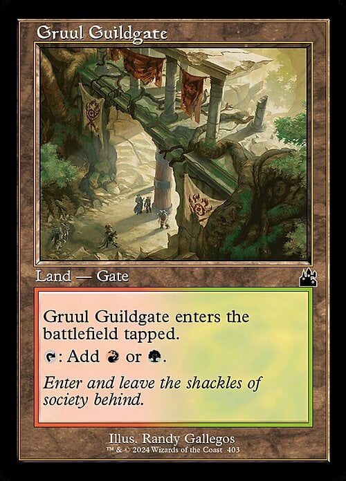 Gruul Guildgate Card Front