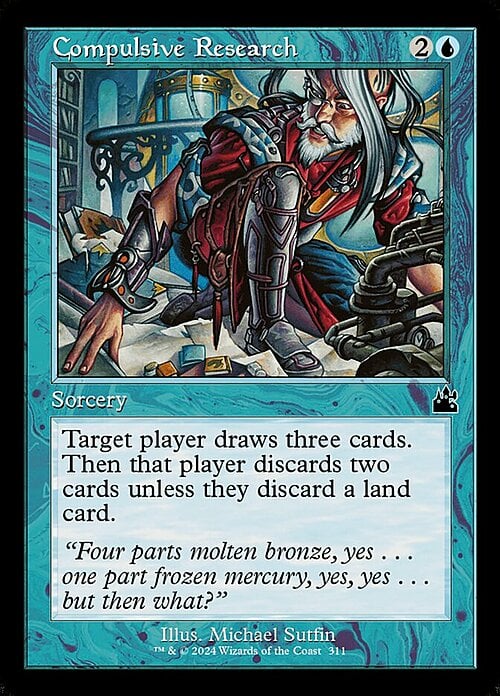 Compulsive Research Card Front