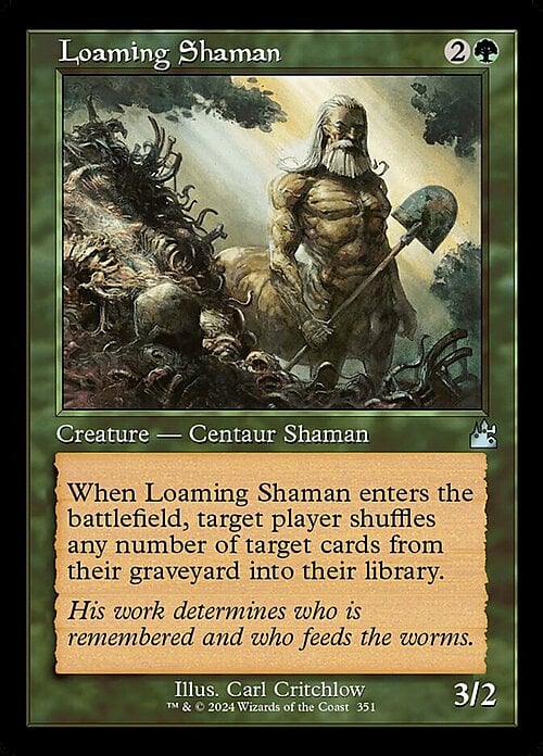 Loaming Shaman Card Front