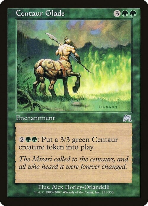 Centaur Glade Card Front