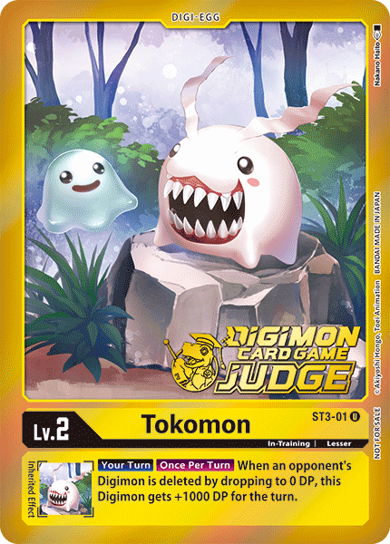 Tokomon Card Front