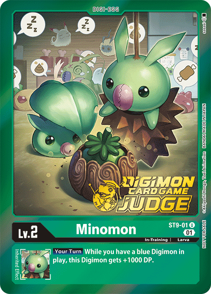 Minomon Card Front