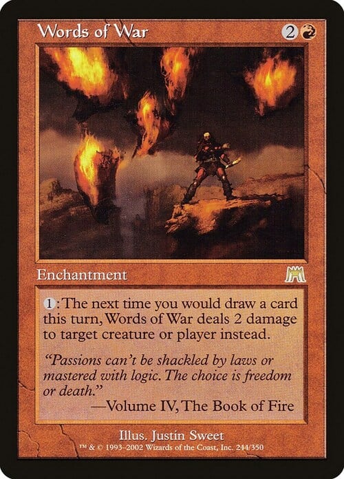 Words of War Card Front
