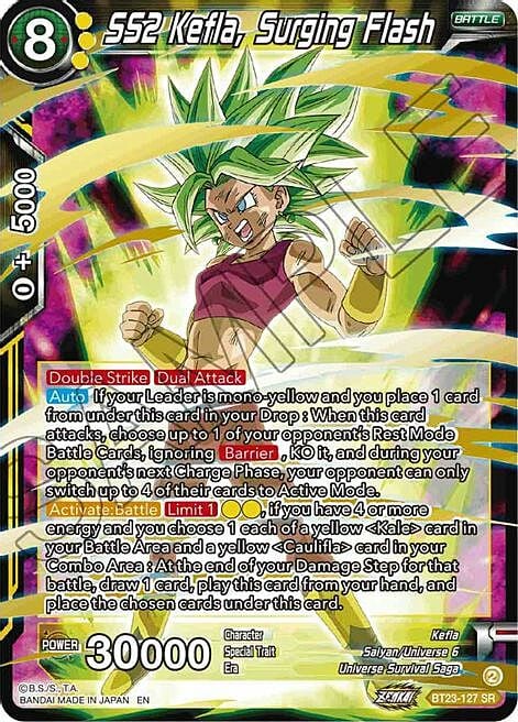 SS2 Kefla, Surging Flash Card Front