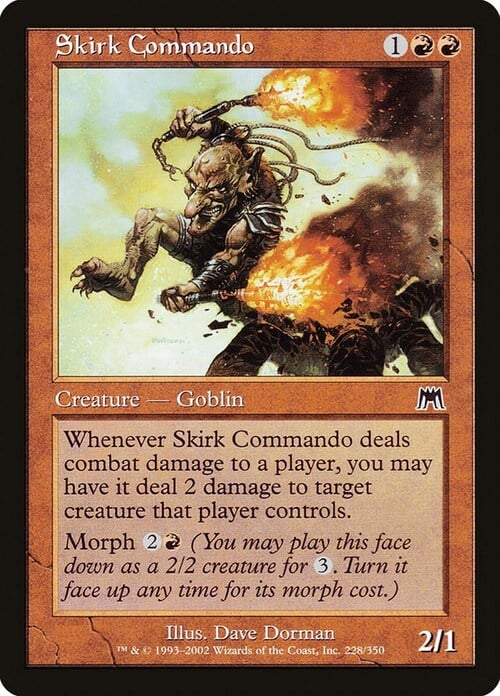 Skirk Commando Card Front