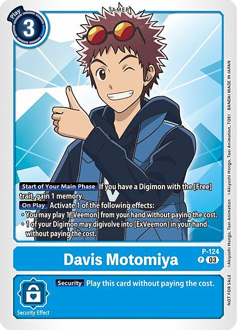 Davis Motomiya Card Front