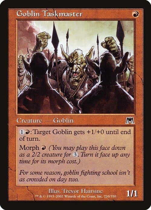Goblin Taskmaster Card Front