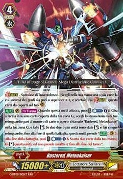 Meteokaiser, Bustered Card Front