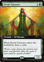 Elvish Visionary · Extended Art 0763