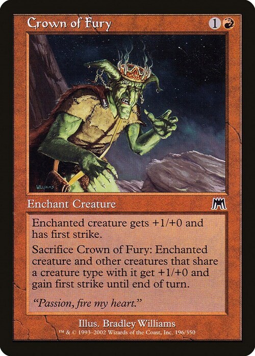 Crown of Fury Card Front