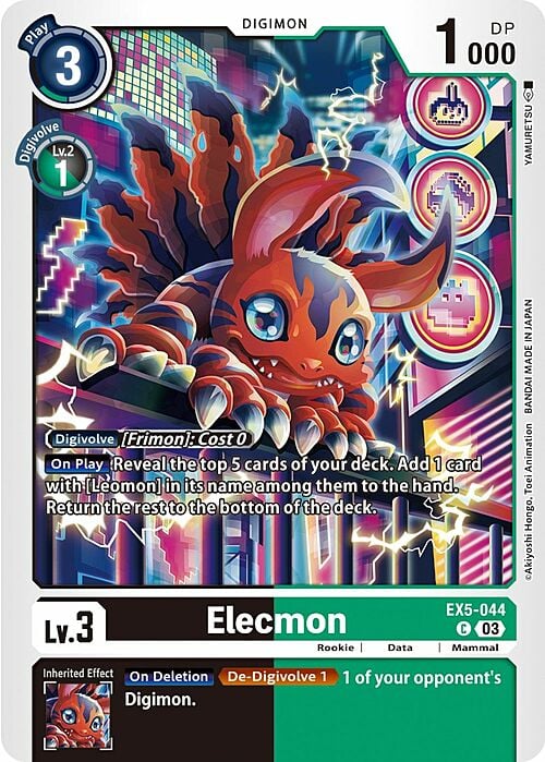 Elecmon Card Front