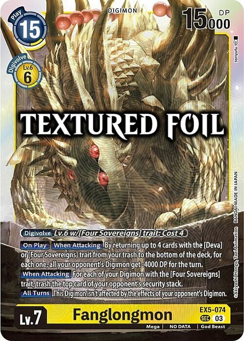 Fanglongmon Card Front