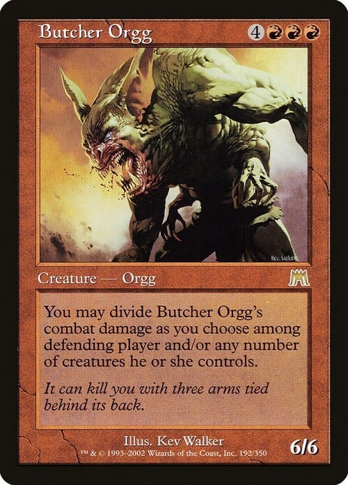 Butcher Orgg Card Front