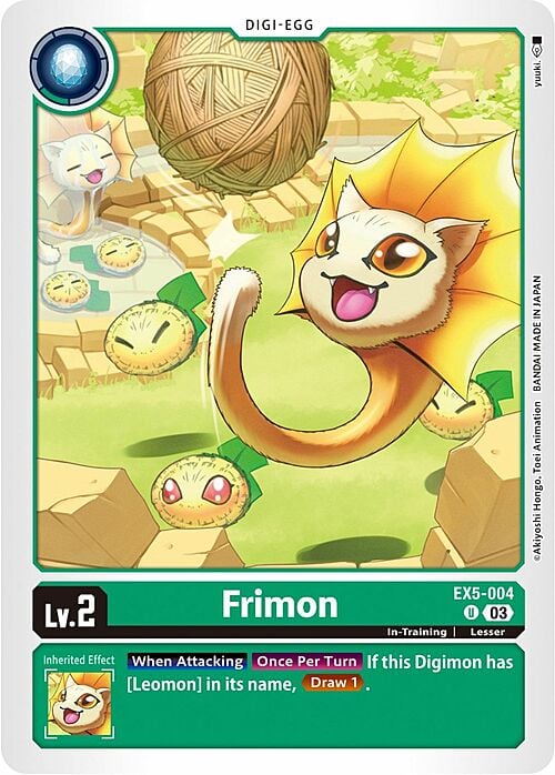 Frimon Card Front