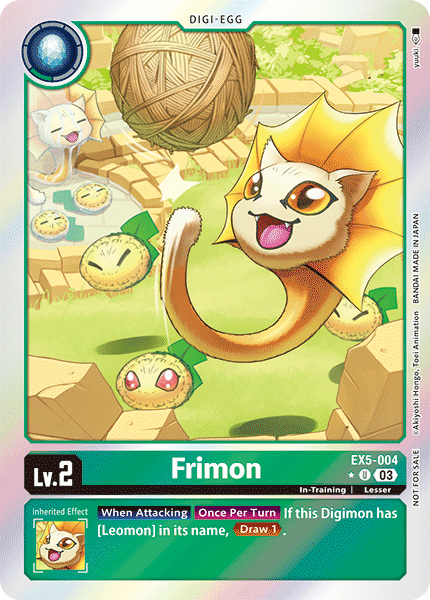 Frimon Card Front