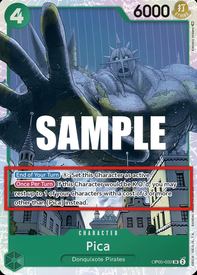 Pica Pre-Errata Cards | One Piece | CardTrader