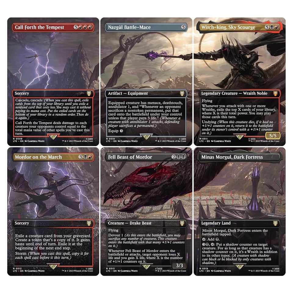 "Flight of The Witch-King" Scene Set