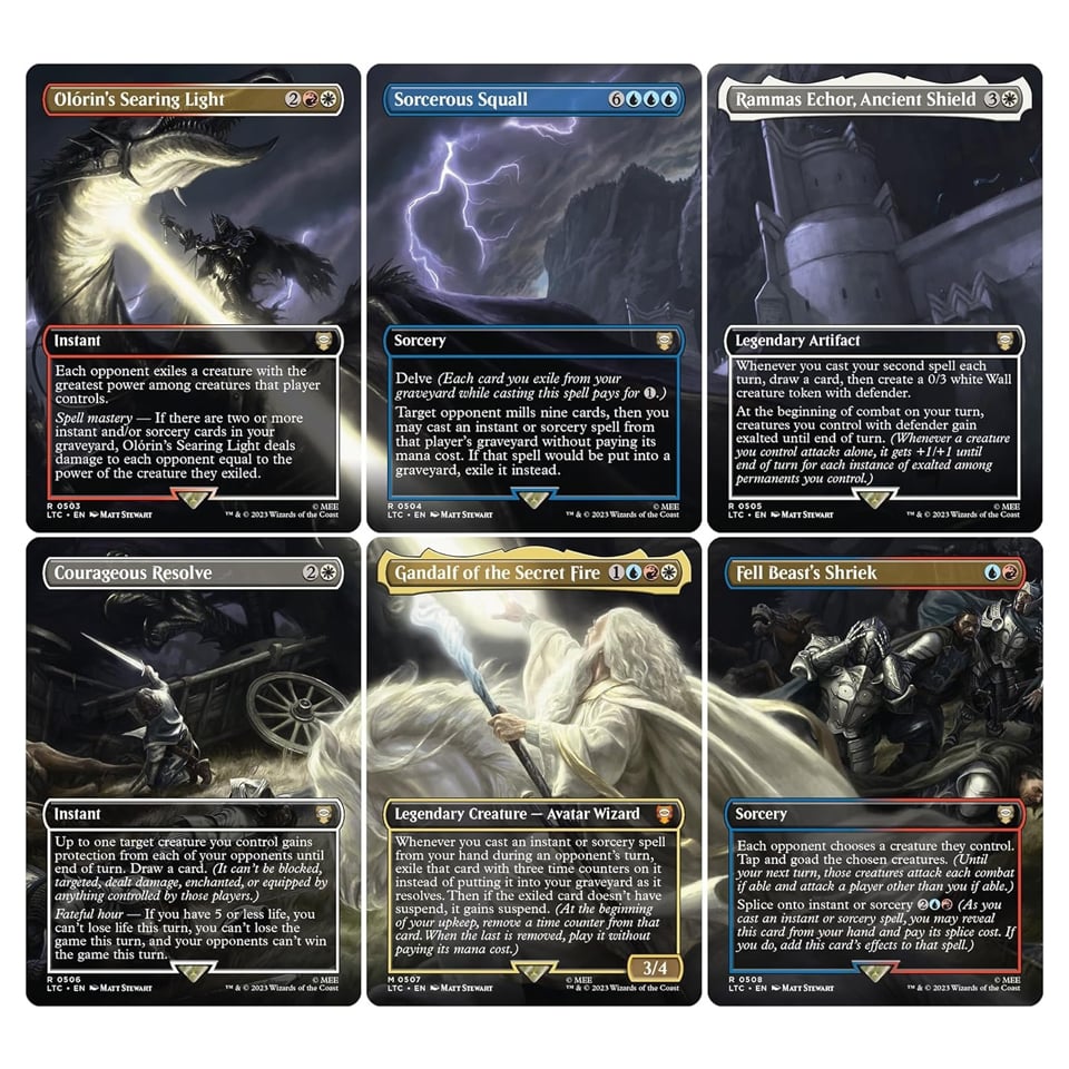 "Gandalf in Pelennor Fields" Scene Set