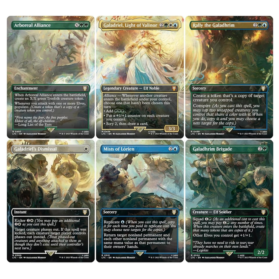 "The Might of Galadriel" Scene Set