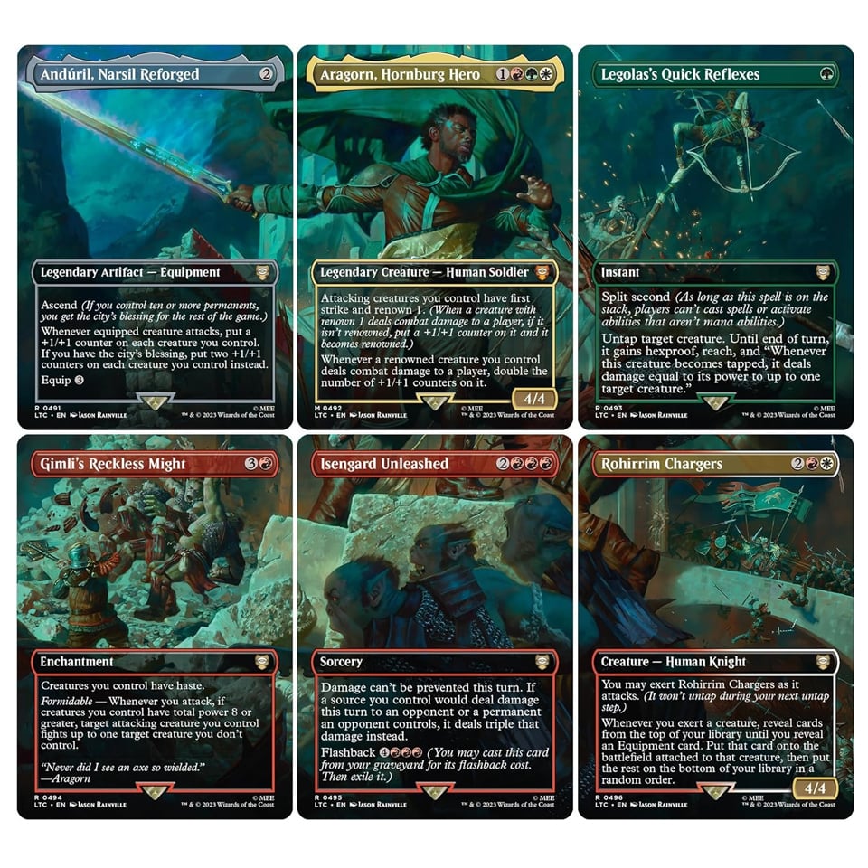 "Aragorn at Helm's Deep" Scene Set