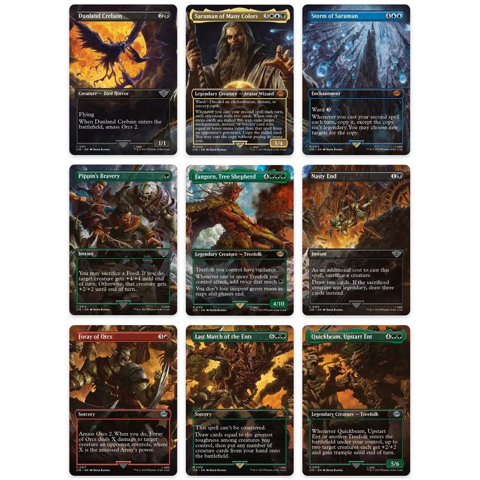 "Isengard Destroyed" Scene Set