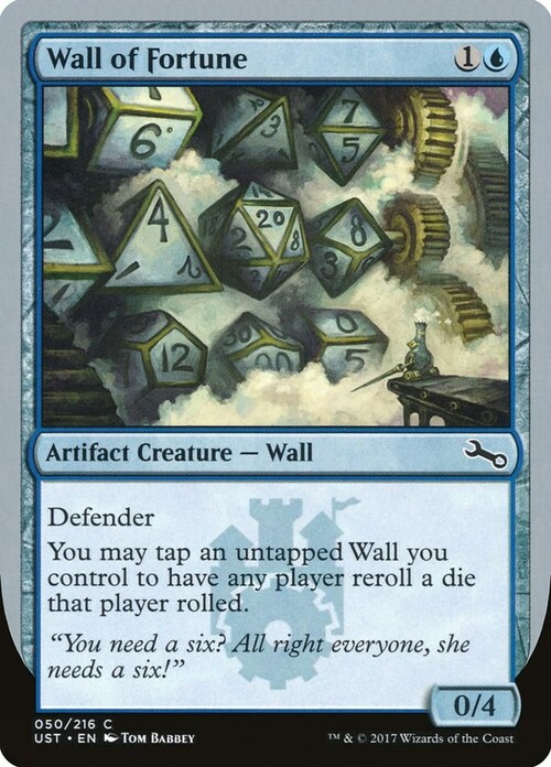 Wall of Fortune Card Front