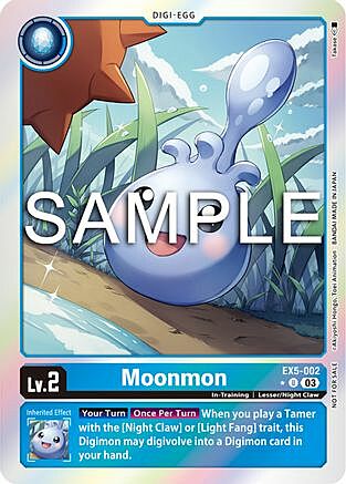 Moonmon Card Front