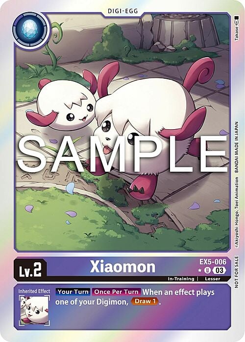 Xiaomon Card Front