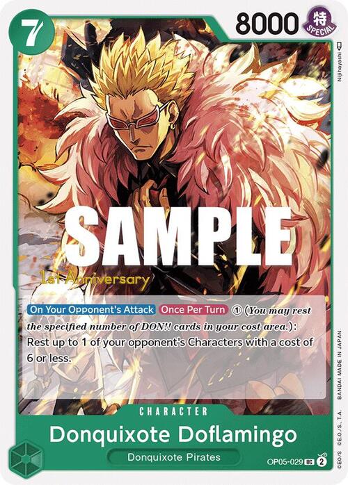 Donquixote Doflamingo Card Front