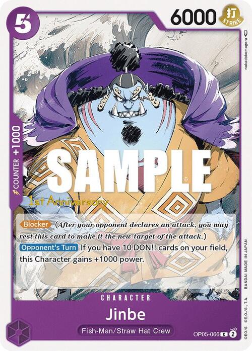 Jinbe Card Front