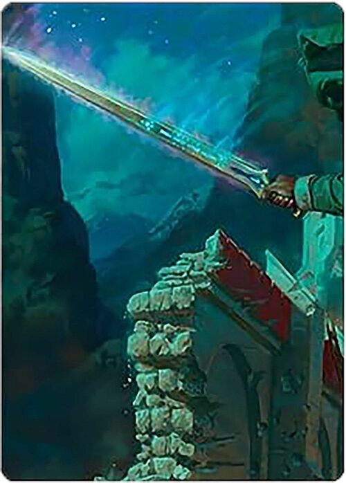 Art Series: Anduril, Narsil Reforged Card Front